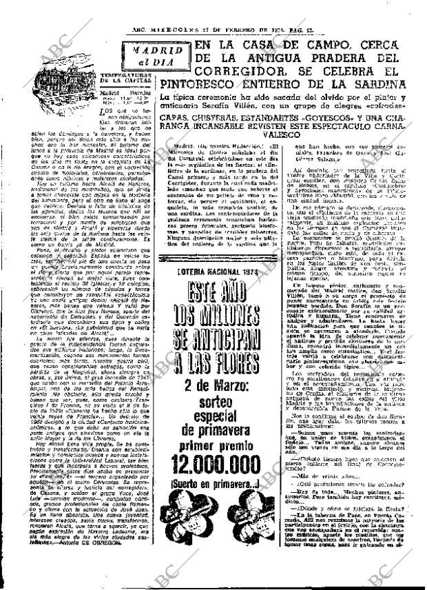 ABC MADRID 27-02-1974 página 43
