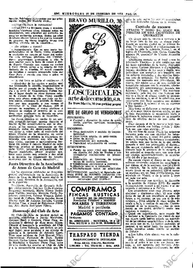 ABC MADRID 27-02-1974 página 44