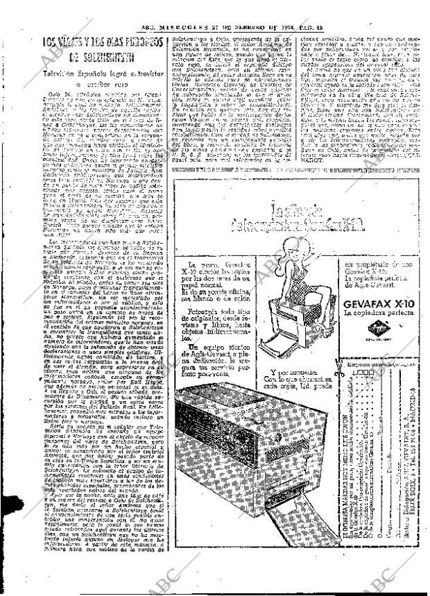 ABC MADRID 27-02-1974 página 49