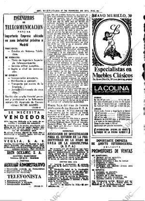 ABC MADRID 27-02-1974 página 54