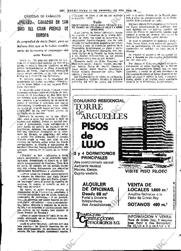 ABC MADRID 27-02-1974 página 65