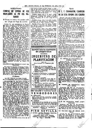 ABC MADRID 27-02-1974 página 66