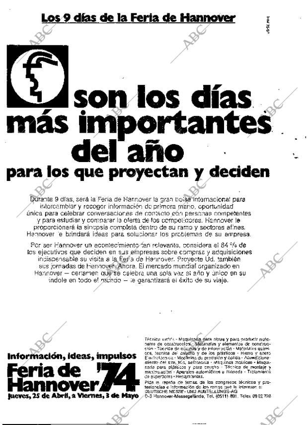 ABC MADRID 27-02-1974 página 8