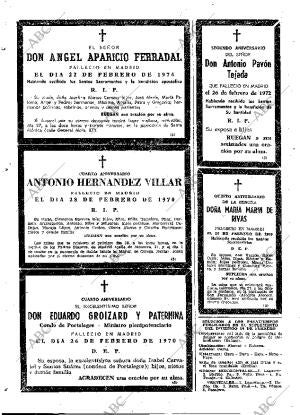 ABC MADRID 27-02-1974 página 92