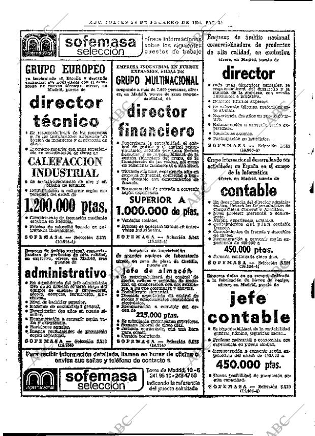 ABC MADRID 28-02-1974 página 34