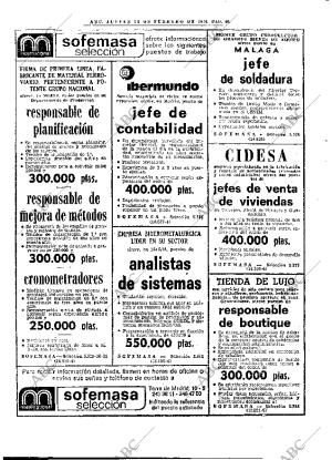 ABC MADRID 28-02-1974 página 40