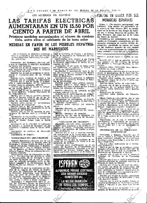 ABC MADRID 02-03-1974 página 19