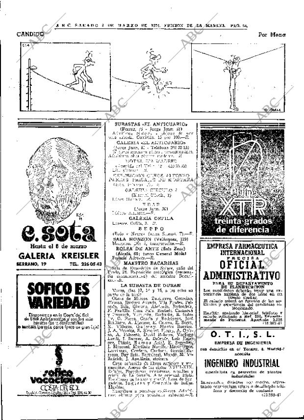 ABC MADRID 02-03-1974 página 54