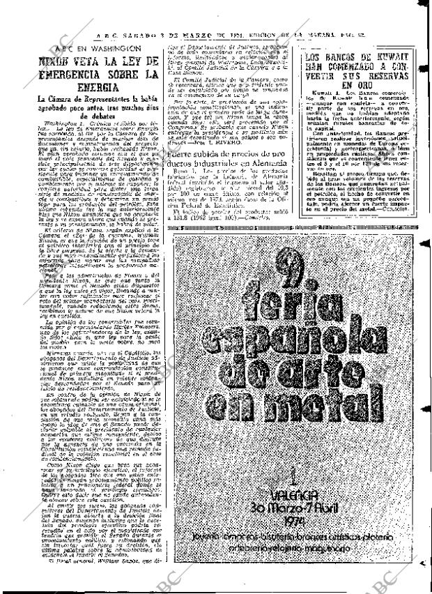 ABC MADRID 02-03-1974 página 63