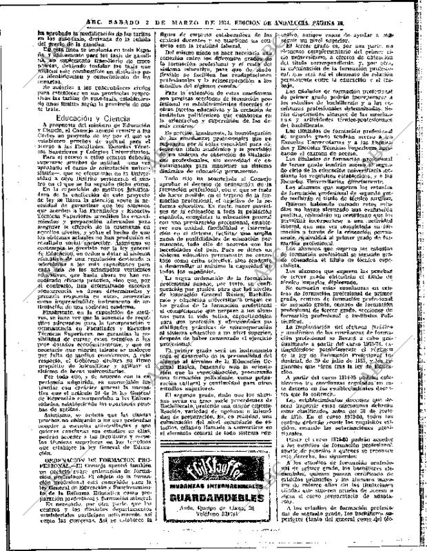 ABC SEVILLA 02-03-1974 página 16