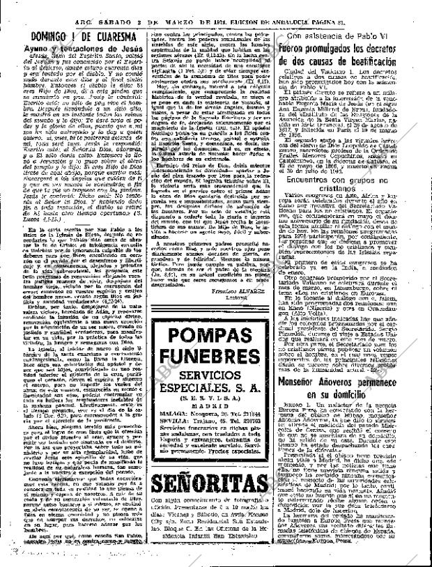 ABC SEVILLA 02-03-1974 página 31