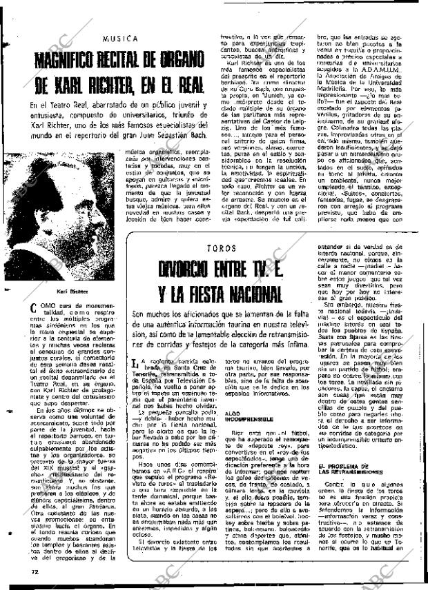BLANCO Y NEGRO MADRID 02-03-1974 página 72