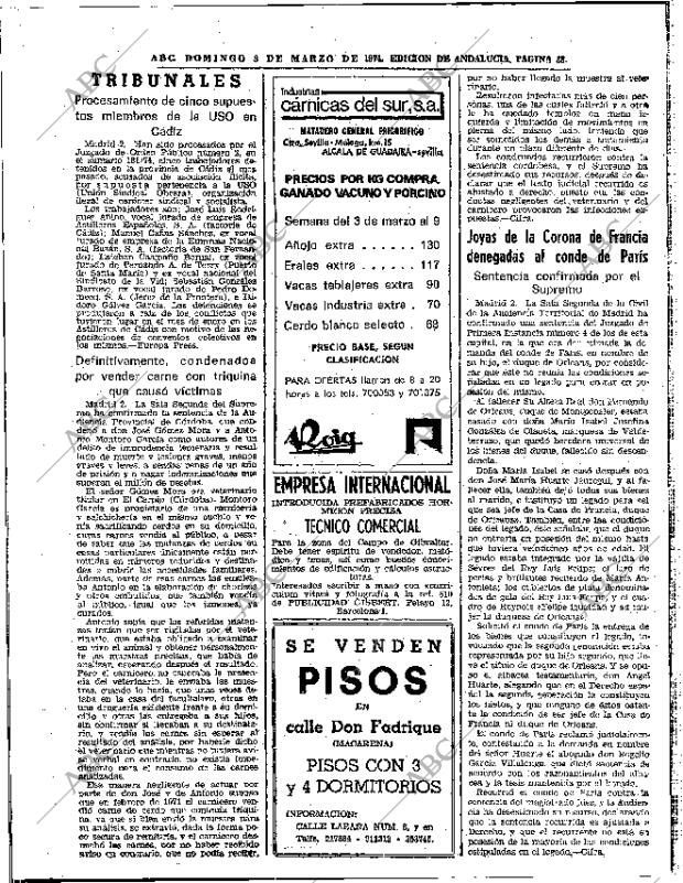 ABC SEVILLA 03-03-1974 página 38