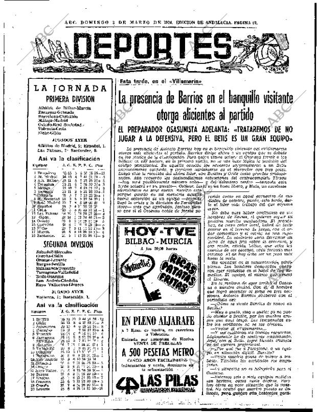 ABC SEVILLA 03-03-1974 página 57