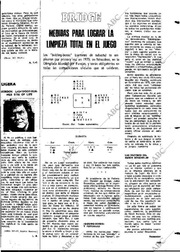 BLANCO Y NEGRO MADRID 09-03-1974 página 103