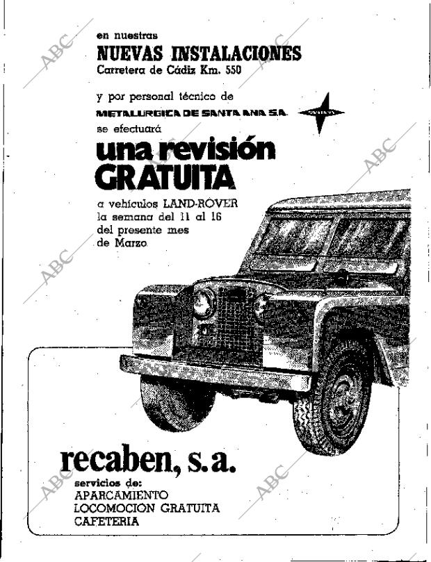 ABC SEVILLA 13-03-1974 página 29