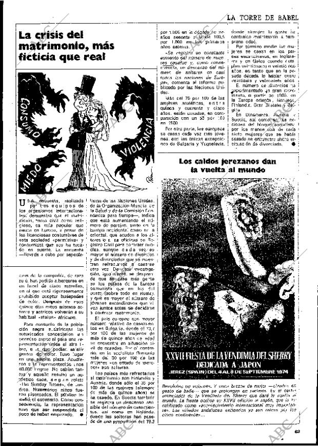 BLANCO Y NEGRO MADRID 16-03-1974 página 63