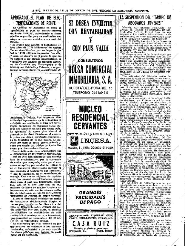 ABC SEVILLA 20-03-1974 página 37