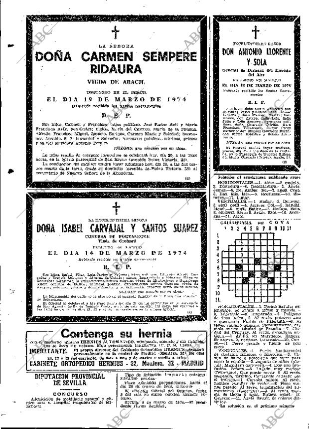 ABC MADRID 21-03-1974 página 104