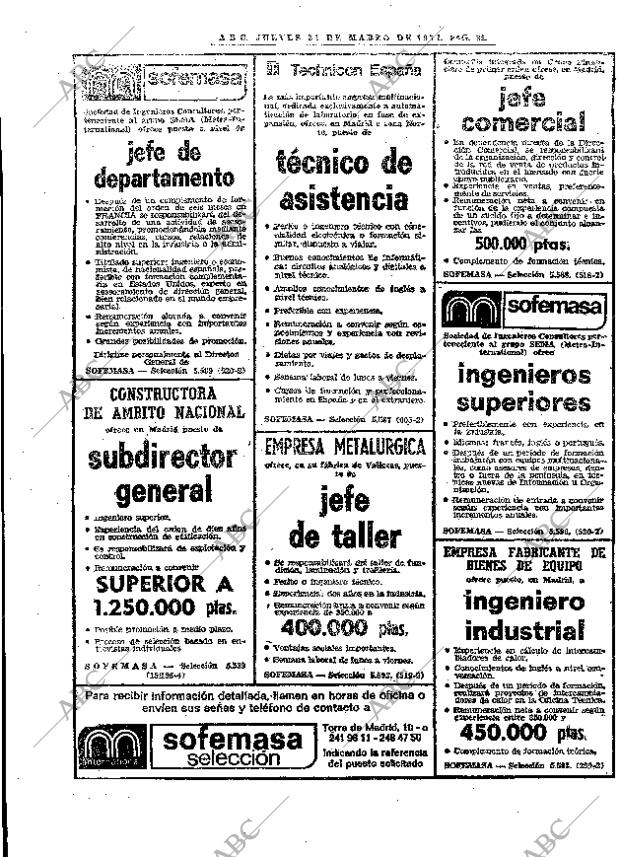 ABC MADRID 21-03-1974 página 32