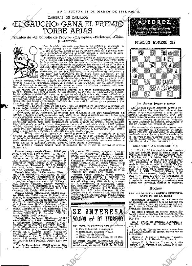ABC MADRID 21-03-1974 página 76