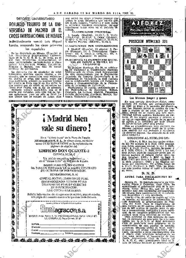 ABC MADRID 23-03-1974 página 101