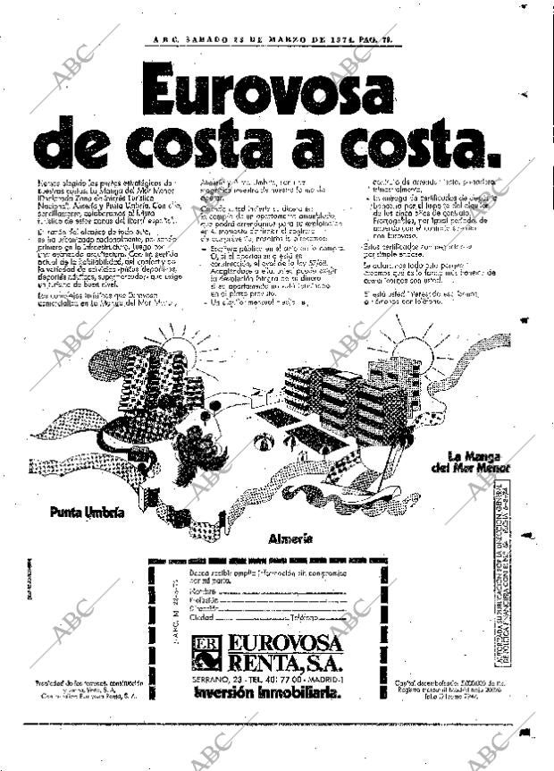 ABC MADRID 23-03-1974 página 105