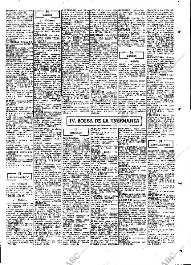 ABC MADRID 23-03-1974 página 117