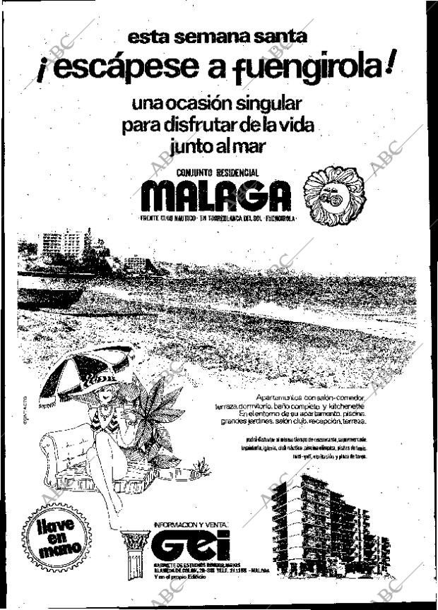 ABC MADRID 23-03-1974 página 2