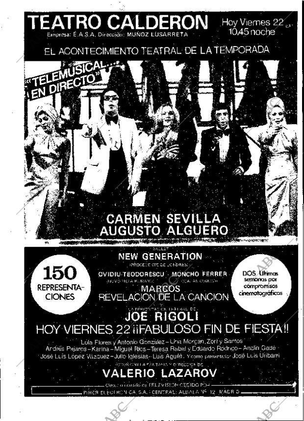 ABC MADRID 23-03-1974 página 45