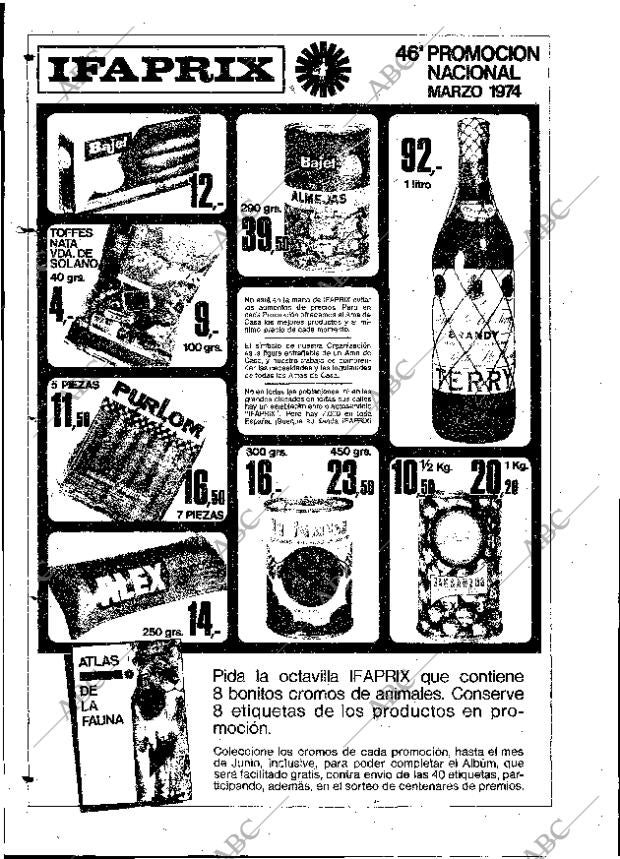 ABC MADRID 23-03-1974 página 48