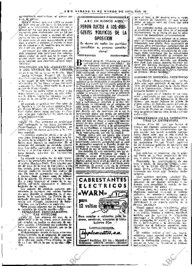ABC MADRID 23-03-1974 página 60