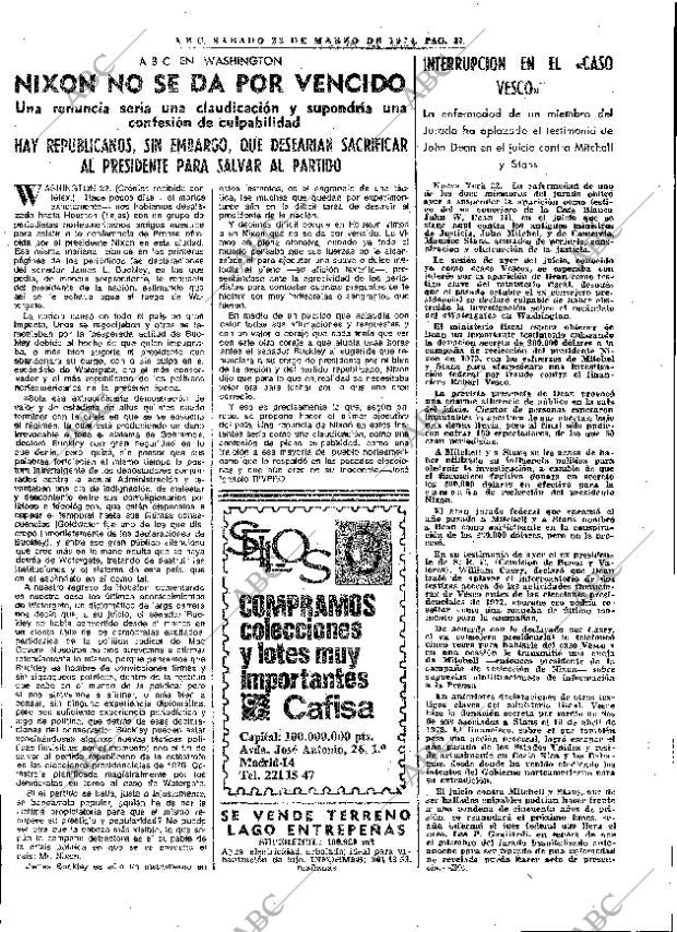 ABC MADRID 23-03-1974 página 63