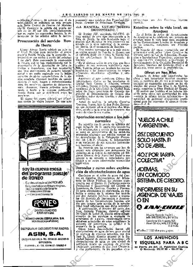 ABC MADRID 23-03-1974 página 76