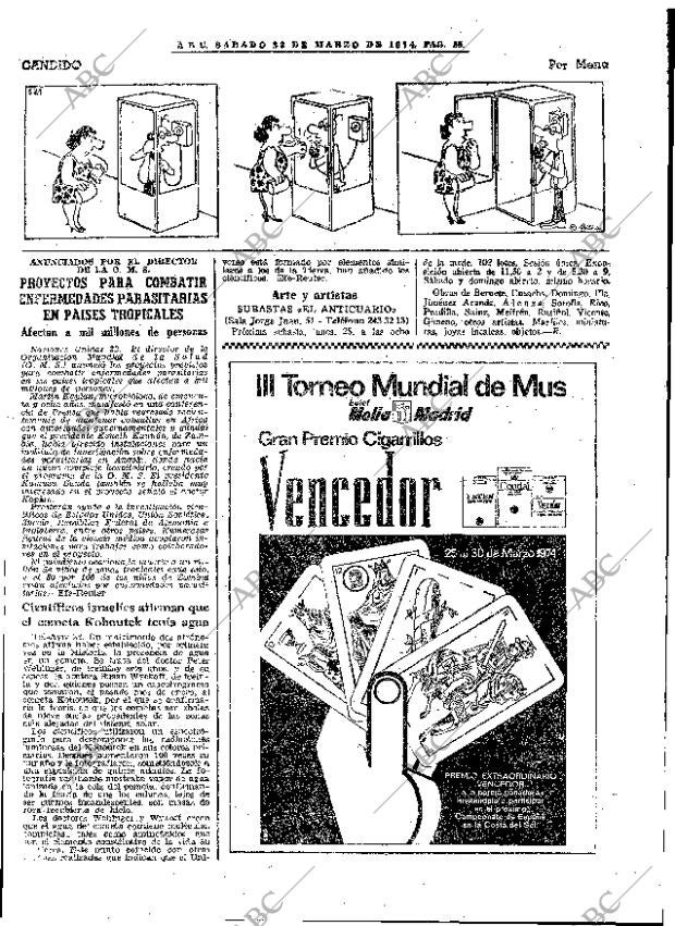 ABC MADRID 23-03-1974 página 81