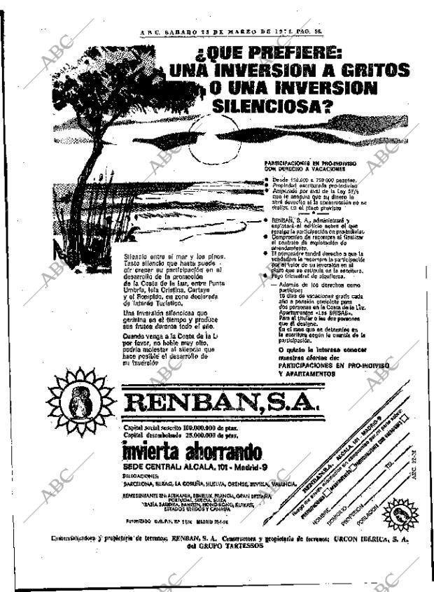 ABC MADRID 23-03-1974 página 82