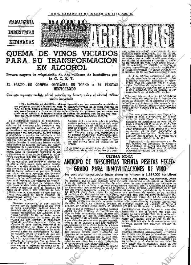 ABC MADRID 23-03-1974 página 83