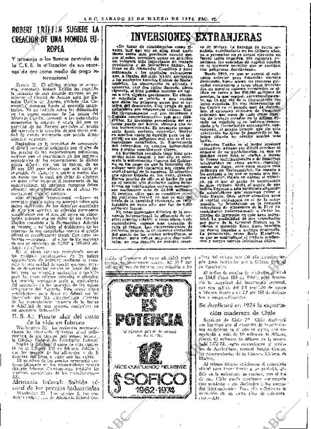ABC MADRID 23-03-1974 página 89