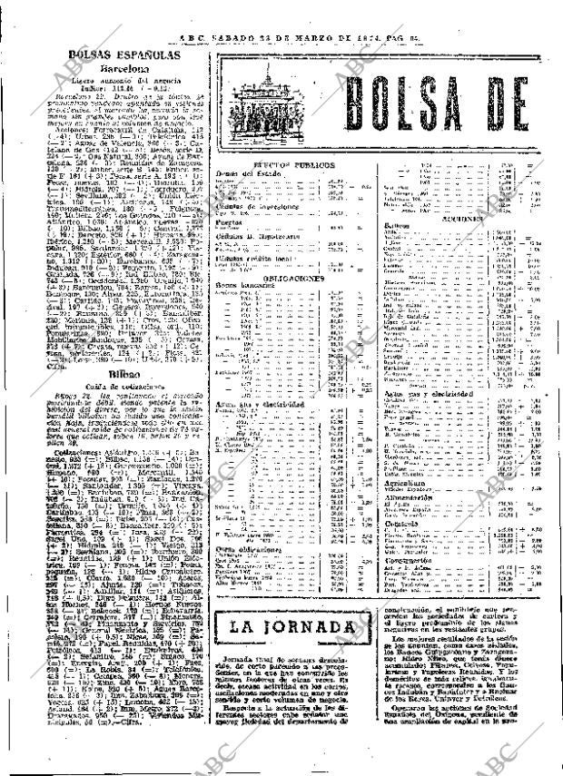 ABC MADRID 23-03-1974 página 90