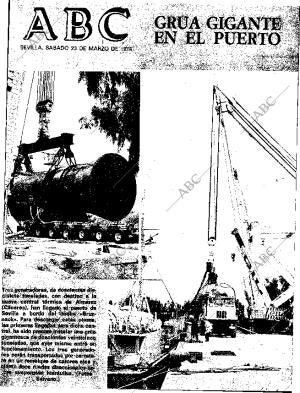 ABC SEVILLA 23-03-1974 página 1