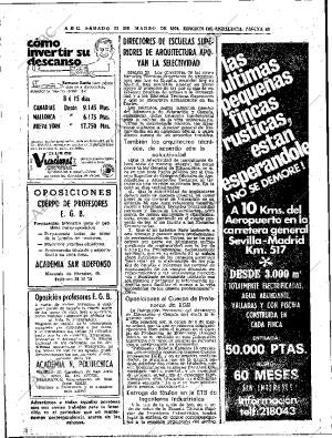ABC SEVILLA 23-03-1974 página 40
