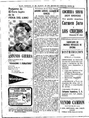 ABC SEVILLA 23-03-1974 página 42