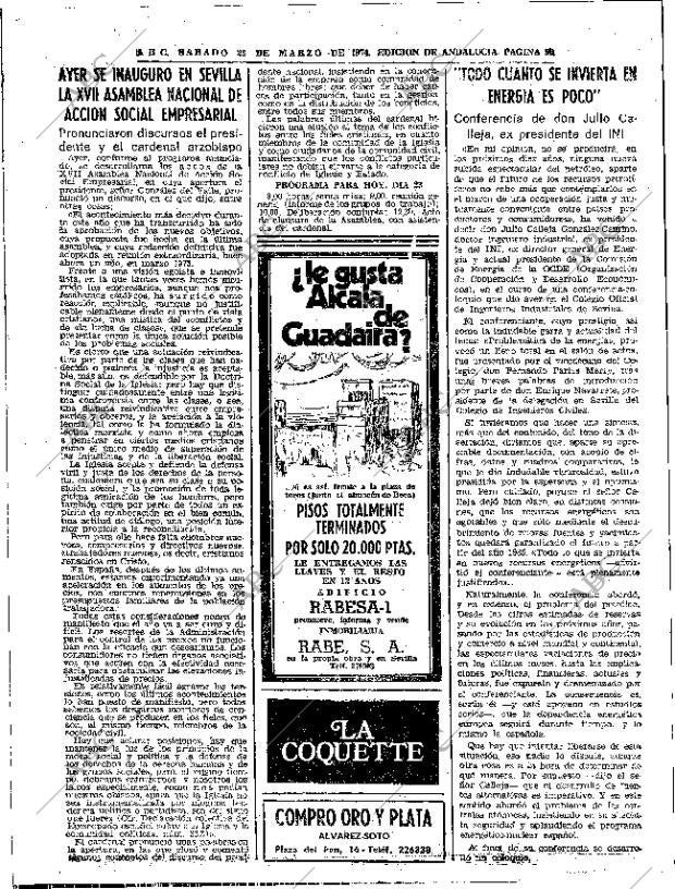 ABC SEVILLA 23-03-1974 página 50