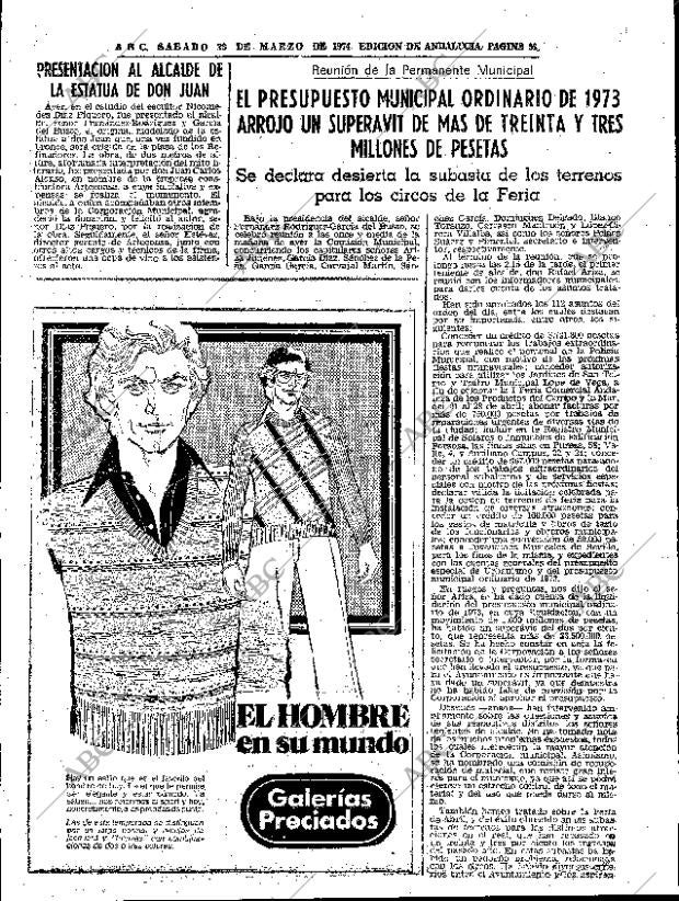 ABC SEVILLA 23-03-1974 página 51