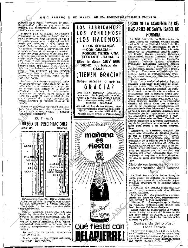 ABC SEVILLA 23-03-1974 página 56