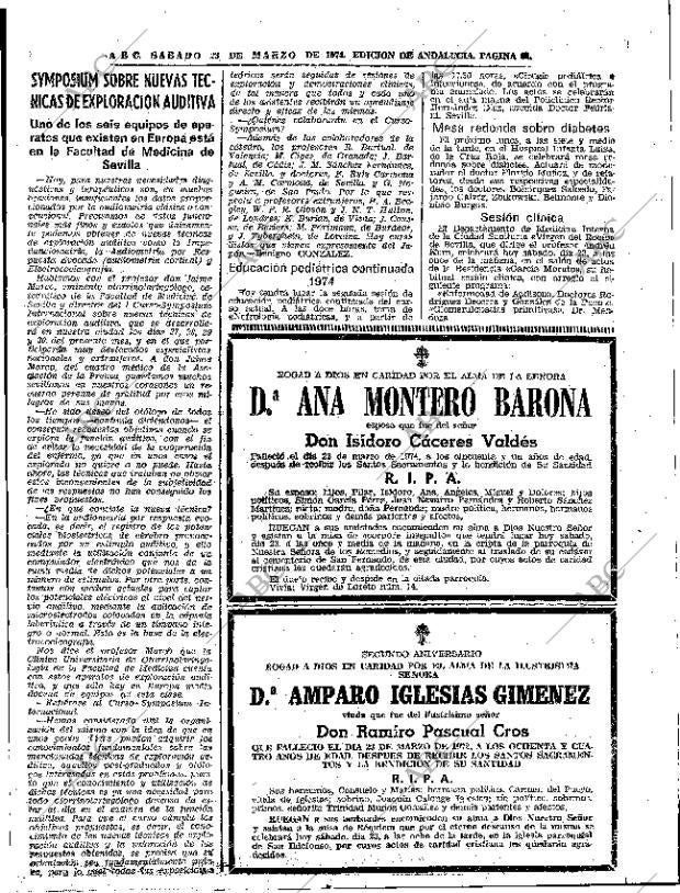 ABC SEVILLA 23-03-1974 página 69