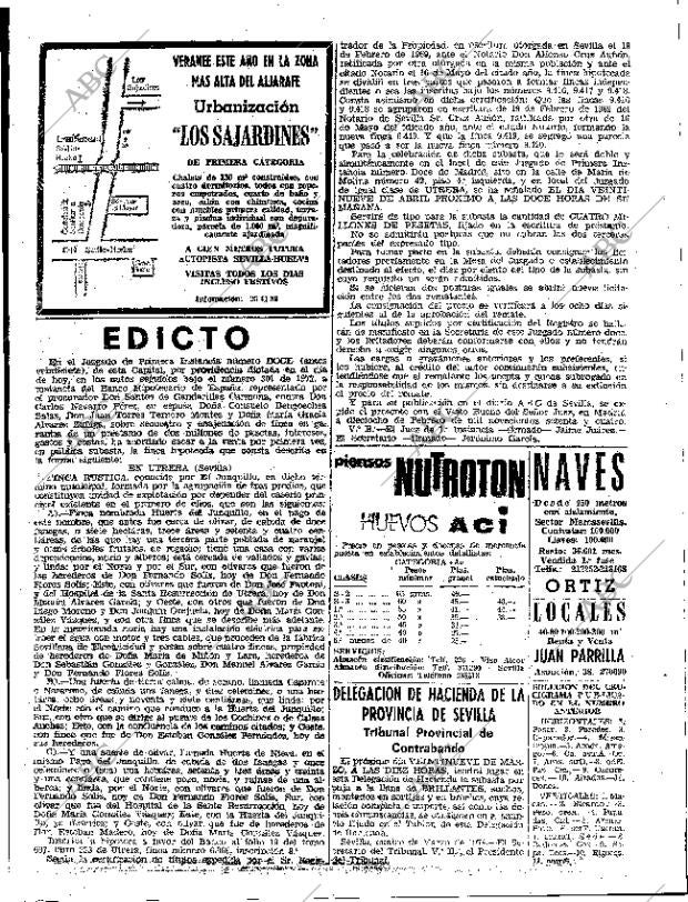 ABC SEVILLA 23-03-1974 página 75