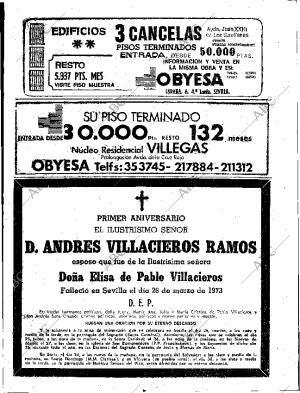 ABC SEVILLA 23-03-1974 página 77
