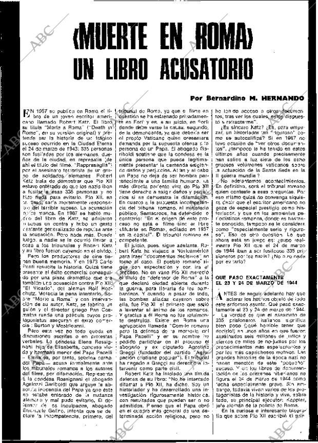 BLANCO Y NEGRO MADRID 23-03-1974 página 42