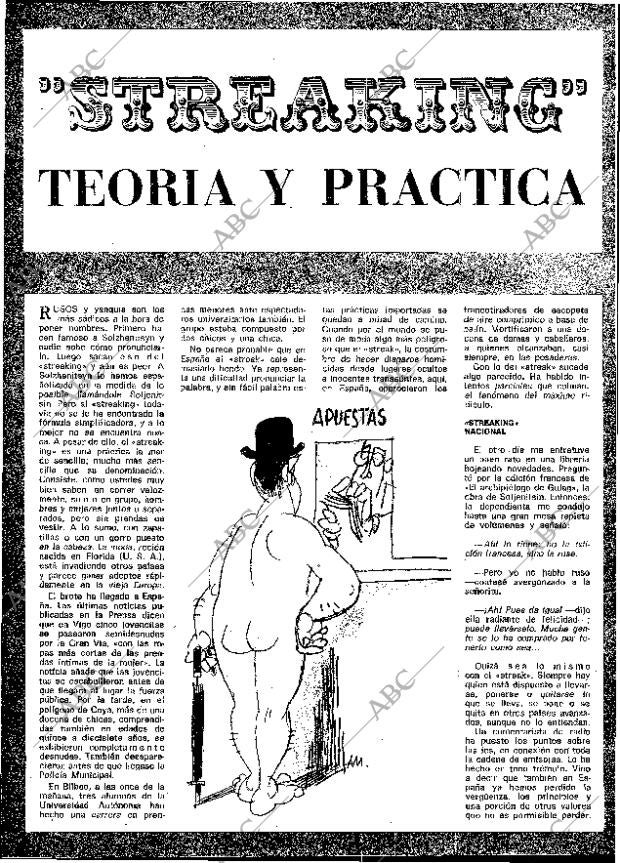 BLANCO Y NEGRO MADRID 23-03-1974 página 56